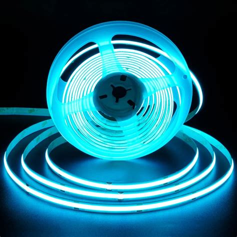 Ice Blue COB LED Strip Lights Yiford