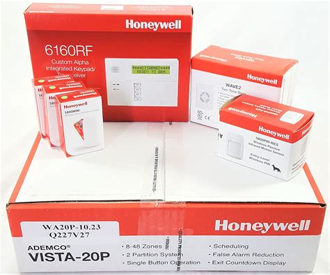 Honeywell Vista 20p Wireless Kit With A 6160rf Keypad One 5800pir Res Motion Sensor