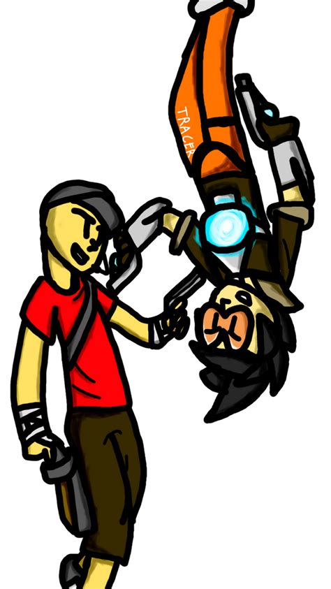 Tracer Vs Scout By Ebsterg On Deviantart