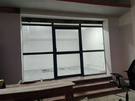 Glass Black Aluminum Office Cabin Partition At Rs 280 Sq Ft In Bettiah