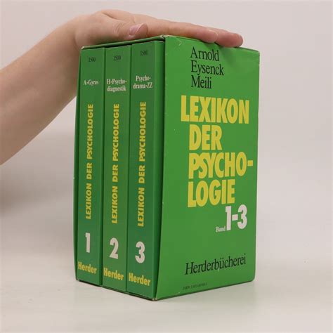 Lexikon der Psychologie. Band 1-3 - kolektiv - knihobot.cz