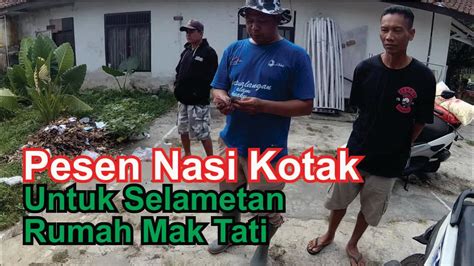 Intip Katering Nasi Kotak Pesenan Kang Jeri PAD Buat Selamatan Rumahnya