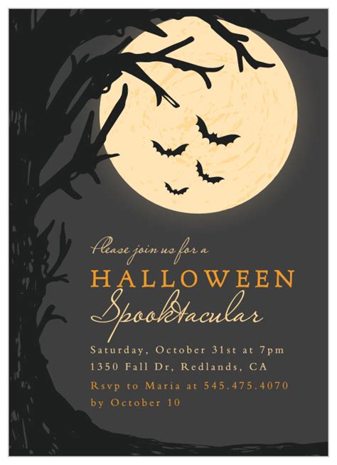 Halloween Party Invitations Customize Yours Instantly Online