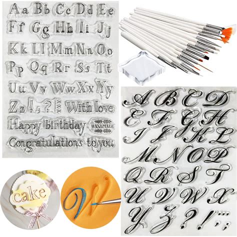 letter molds raynag  letter cake stencils     alphabet