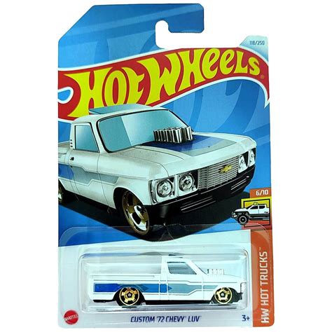 Hot Wheels B Sico Mattel Hw Hot Trucks Custom Chevy Luv Lote N Shopee Brasil