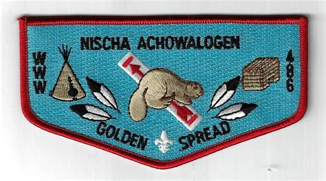 Oa Nischa Achowalogen Lodge Golden Spread Flap Red Bdr Lec