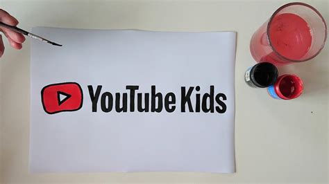 Comment Dessiner Le Logo Youtube Kidswie Zeichnet Man Ein Youtube Kids