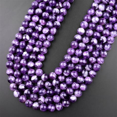 Natural Cape Amethyst Beads 6mm 8mm 10mm 12mm Round Beads - Etsy