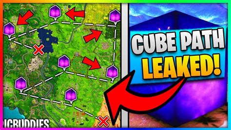 The Fortnite Cube Path And All Rune Locations Got Leaked Fortnite