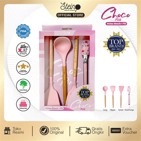 Jual STEIN Kitchen Utensils 4 Pcs Sutil Isi 4 Shopee Indonesia