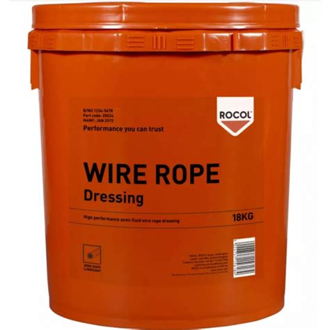 Смазка для стальных канатов WIRE ROPE Dressing Rocol I магазин КурганСмазка