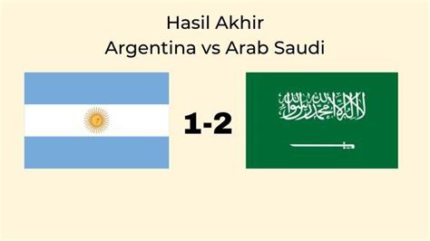 Hasil Argentina Vs Arab Saudi Di Piala Dunia 2022 Lionel Messi Cs