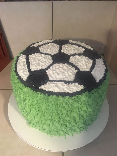 Soccer ball cake | Soccer ball cake, Cake, Desserts