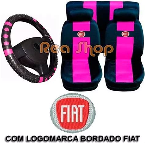 Uno Way Capas Para Banco Carro Fiat Capa Volante Vermelho Frete Gr Tis