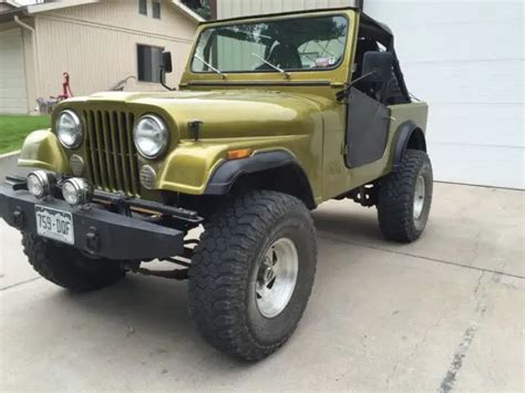 Jeep Cj Custom V Lift Kit With Complete Hard Top Soft Bikini Top For Sale