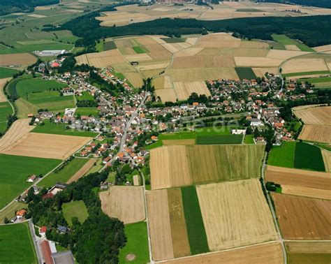 Luftaufnahme Hausen Am Andelsbach Dorfkern Am Feldrand In Hausen Am