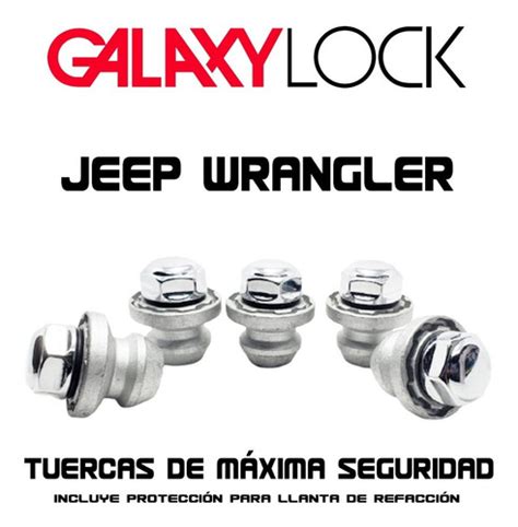 Jeep Wrangler Rubicon X Tuercas De Seguridad X Meses Sin Intereses