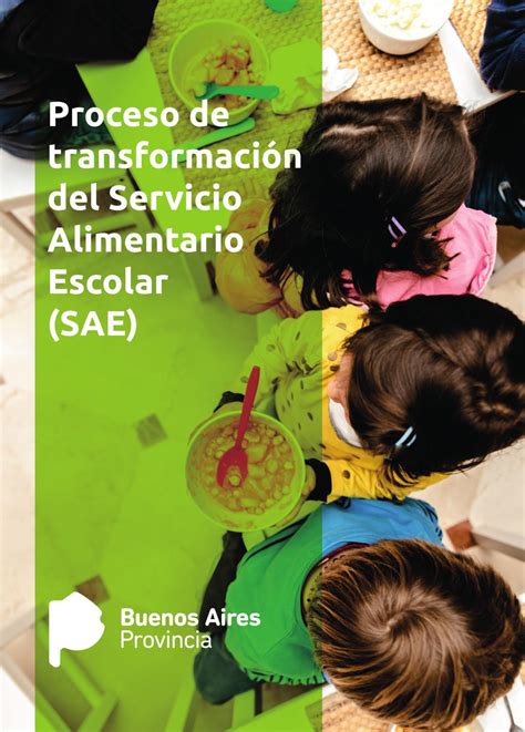 Proceso De Transformación Del Servicio Alimentario Escolar Sae Pdf