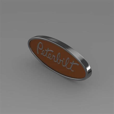 Peterbilt Logo 3d Model By Creative Idea Studio