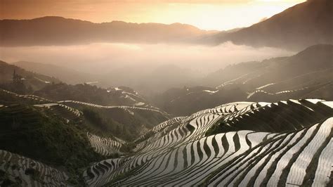 Sfondi Luce Del Sole Paesaggio Montagne Acqua Nuvole India