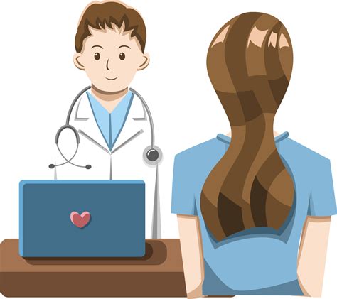 Doctor And Patient Png Graphic Clipart Design Png