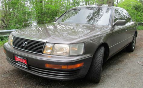 1991 Clean Lexus LS400 Base Sedan 4 Door 4 0L Low Miles Loaded LS430