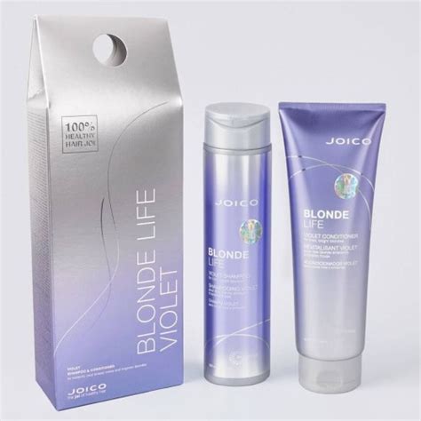 Joico Blonde Life Violet Duo Zestaw Do W Os W Blond Szampon Ml Od Ywka Ml Cena I Opinie
