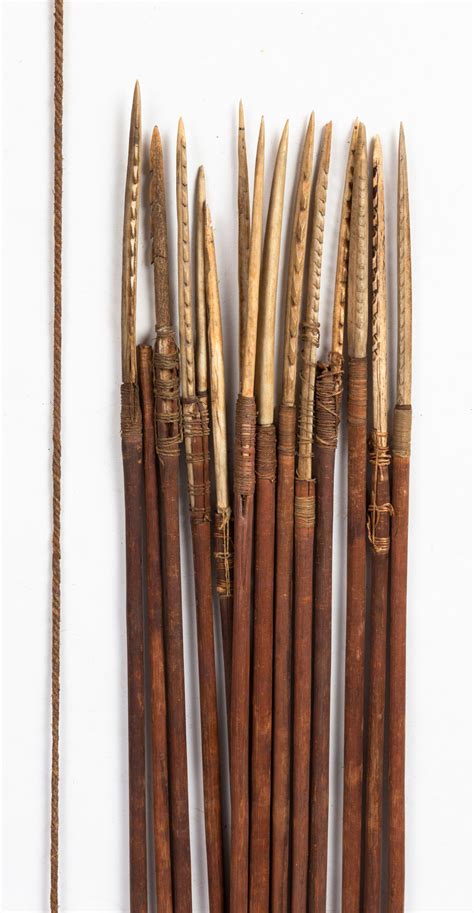 Native American Bow and Arrow with Spears | Cottone Auctions