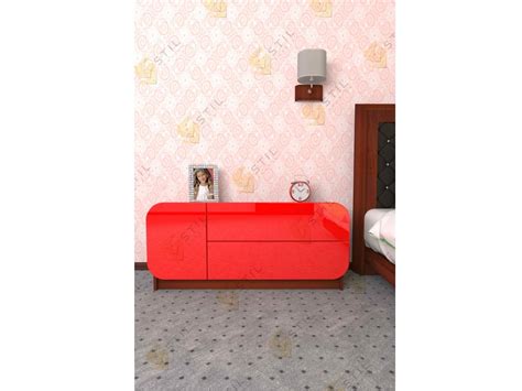 Невысокий комод в спальню Ф-27 с МДФ-фасадами от производителя фабрики ...