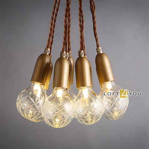 Купить Светильник ЛОФТ Industrial Edison Chandelier Retro в Москве