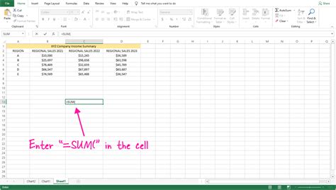 Adding Multiple Cells In Excel Easy Steps