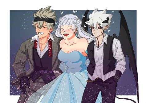 Asta Noelle Liebe Black Clover Em 2021 Casal Anime Anime Desenhos