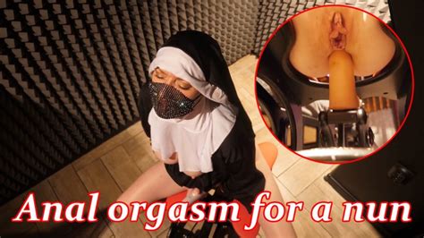 Lustful Nun And Anal Dildo Gorgeous Orgasm Fetish Liza Art Clips4sale