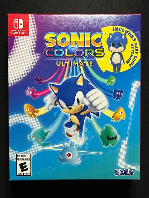 Sonic Colors Ultimate Launch Edition Nintendo Switch Brand New