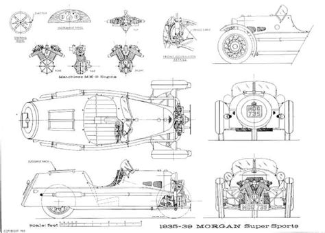 Cyclekart, Plan drawing, Drawings