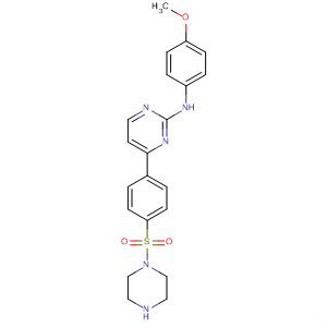 677753 11 6 Piperazine 1 4 2 4 Methoxyphenyl Amino 4 Pyrimidinyl