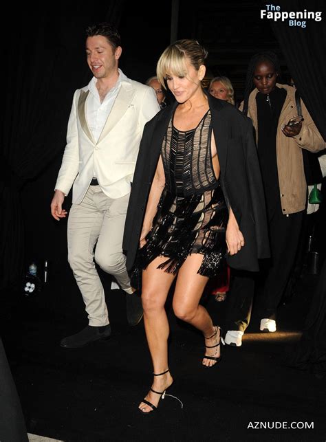 Ashley Roberts Shows Off Her Hot Boobs At The Julien Macdonald Show In London Aznude