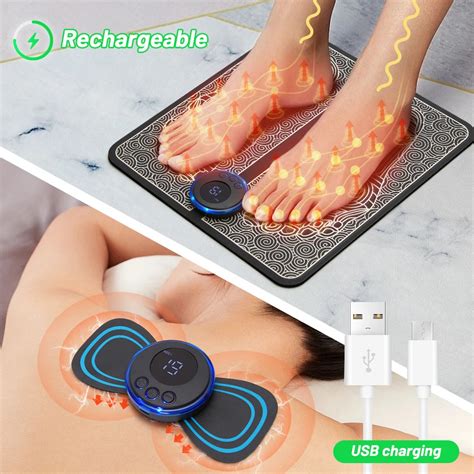 Elektrische Fu Massage Ger T Matte Ems Nacken Massage Ger T Wiederauf