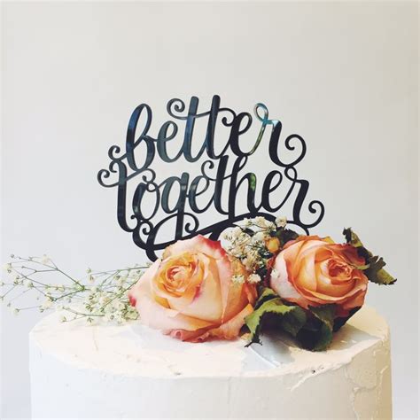 Better Together Wedding Cake Topper From Elli Shop Now