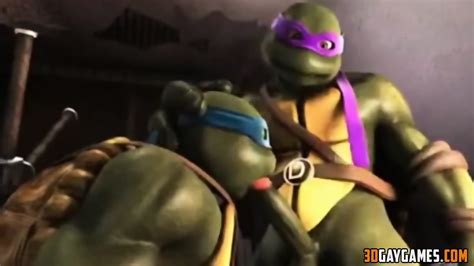 3D Gay Ninja Turtles Fucking Missionary Style