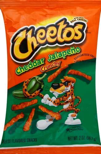 Cheetos Cheese Flavored Snacks Cheddar Jalapeno Crunchy 1 Ounce Pack Of 40