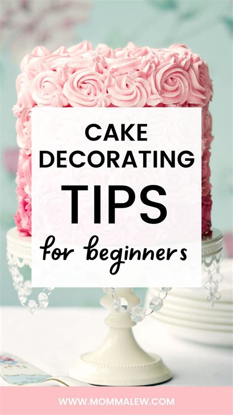 Cake decorating tips for beginners – Artofit