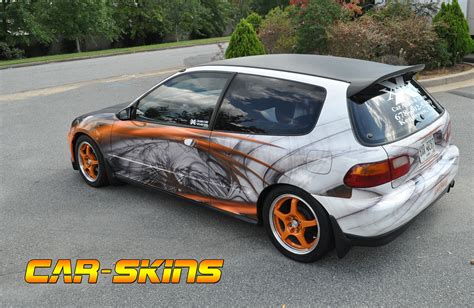 Honda CRX – Custom Wrap on Behance