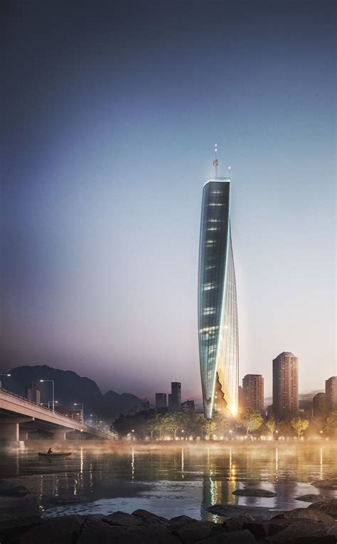 Skyscraper concept design | CGTrader