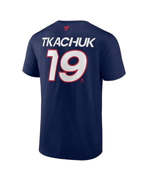 Fanatics Mens Branded Matthew Tkachuk Navy Florida Panthers Authentic