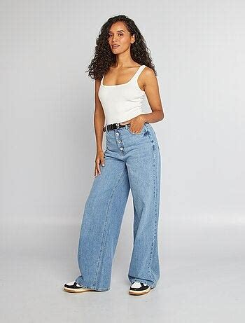 Jean Wide Leg L34 Stone Kiabi 22 00