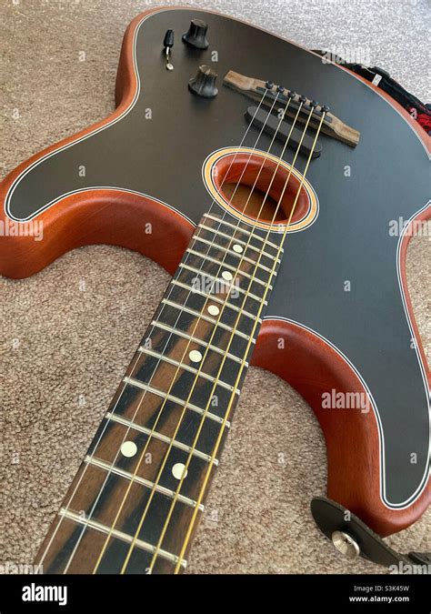 Fender Acoustasonic Stratocaster Guitar Stock Photo Alamy