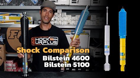 Shock Comparison Bilstein 4600 Vs Bilstein 5100