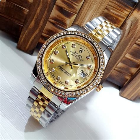 Jual Jam Tangan Pria Rolex Oyster Date Besar Diameter Cm Ada