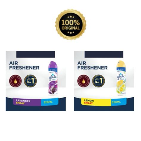 Glade Air Freshener Fresh Lemon And Lavender 320ml Shopee Philippines